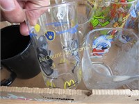 McDonalds glasses Coca cola Brewers more