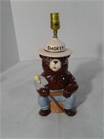 Rare Smokey the Bear Lamp