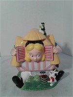 Alice in Wonderland Cookie Jar