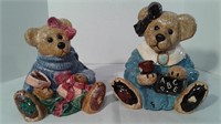 Limited Edition Boy's Bears Cookie Jars