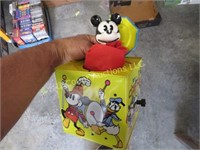 vintage Mickey mouse lot hats jack in the box