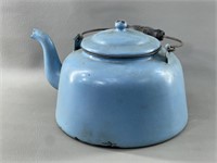 Large Enamel Teapot