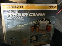 Presto 17 qt. pressure canner cooker