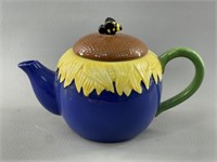 Sunflower & Bee Teapot
