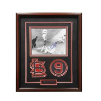 Enos Slaughter St Louis Cardinals 20x16 Signed