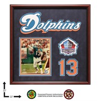 Dan Marino Miami Dophins 22x22 Showcase Signed