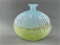 Colorful Blown Glass Vase