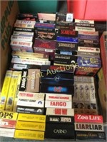huge amount VHS tapes assorted titles
