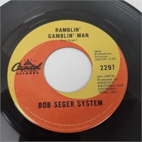 Bob Seger System - Ramblin' Gamblin' Man 45