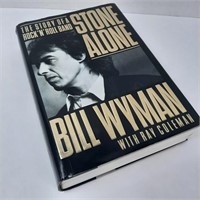 Stone Alone Bill Wyman hardcover book