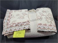 King SZ Quilted Blanket & Shams