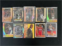 10 NBA Sports Cards