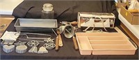 Party Patty Molds, Vintage Grinder, Electric Knife