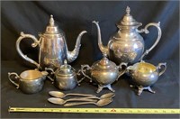 Wm Rogers Silver Plated Serving Sets