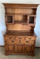 Solid Maple China Hutch