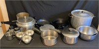 Pots, Pans, Pressure Cooker, Wagner Ware Cast Iron