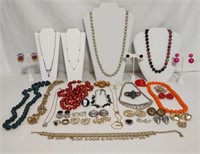 Necklaces, Earrings, Pins, Rings