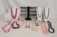 Earrings, Necklaces & Rings