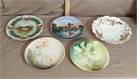 Assorted Decorative Plates, Bavaria, Germany