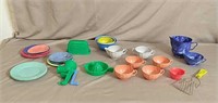 Plastic Children's Assorted Dishes