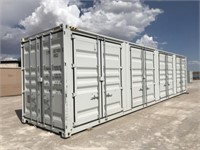 2022 40' Shipping Container w/Double Side Doors