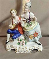 W.K.C. Graefenthal Germany Bisque Figurines