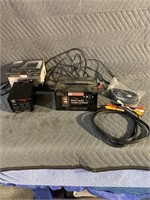 Motomaster 6 or 12 V charger, step up and