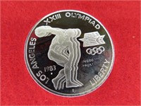1983 S OLYMPIC DOLLAR 90% GEM PROOF
