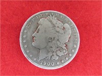 1900 O MORGAN SILVER DOLLAR 90%