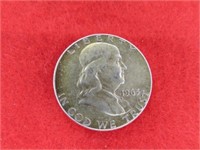 1963 P FRANKLIN HALF DOLLAR 90%