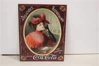 Coke tin sign