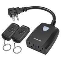 DEWENWILS Wireless Remote Control Outdoor Outlet