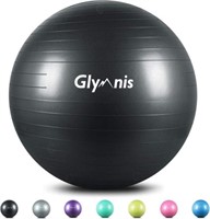Glymnis Exercise Ball 55cm 65cm 75 cm Anti Burst