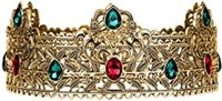 CROWN GUIDE Gold King Crowns for Men Gothic, Royal
