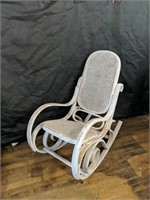 Vintage Bent Wood & Kane Adult  Rocking Chair