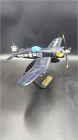 F4U-4 Corsair USMC Mahogany Model