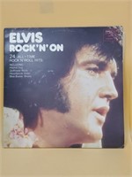 Rare Elvis Presley *Rock N On* LP 33 RECORD