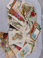 Large Lot Vintage Birthday Postcards
