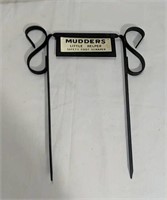 Early 20th century wrought iron "Mudders" Little