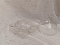Vintage Butter Dish Glass