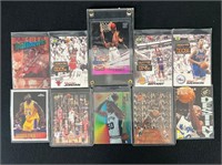 10 NBA Sports Cards