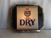 Old Style Dry Lighted Sign