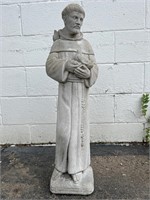 30" St. Francis Cement Garden Statue