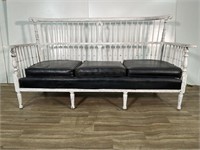 Antique Windsor Settee Bench