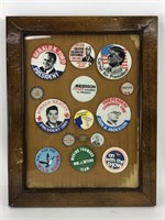 Vintage Political & Other Buttons Pins