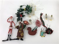 Vintage Christmas Bubble Water Lights & Ornaments