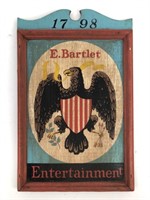 1798 E. Bartlet Tavern Sign