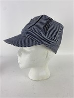 Vintage Train Conductors Hat Adult Small