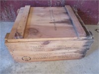Wooden Explosives Box