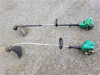 2 Weed Eater String Trimmers Gas